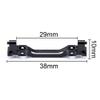 Front Bumper Mount Crossmember Crash Barrier Frame Fixed Seat for 1/24 Axial SCX24 90081 RC Car Parts view 4