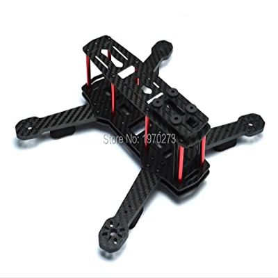 Carbon Fiber H250 ZMR250 V2 250mm FPV Mini Quadcopter Micro Multicopter Frame Kit 4mm Replacement Arm + M3 Sponge Landing Gear