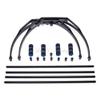 F450 F550 Frame Landing Gear Landing Skid FPV Aerial Photography Gimbal Damping Tall Foot Stool Black view 4