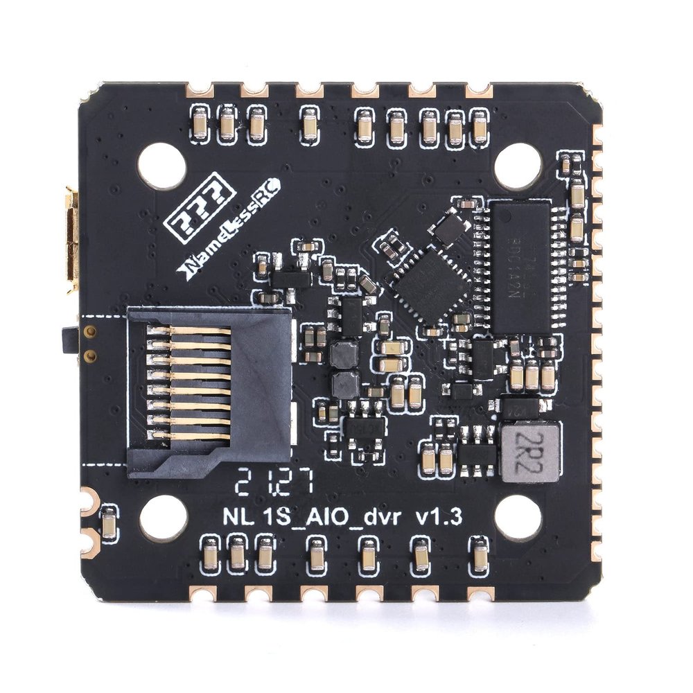 NameLessRC Super AIO MPU6000 F405 Fligh Controller BLHELIS 15A 4in1 ESC 720P DVR 1S 25.5X25.2mm for RC FPV Toothpick Cinewhoop