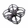 X2 UFO Full encircling Carbon Fiber Frame DIY FPV Mini Racing Quadcopter Drone for 2030 Propeller view 3