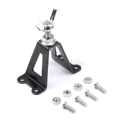 1/10 Spare Tire Rack Metal Spare Tyre Bracket Wheel Holder Carrier for 1/10 Axial SCX10 D90 Tamiya CC01 RC Crawler Car