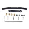 Aluminum Alloy Material CNC Front Steering Linkage Rods Set for Axial SCX24 90081 RC Crawler Upgrade Parts view 2