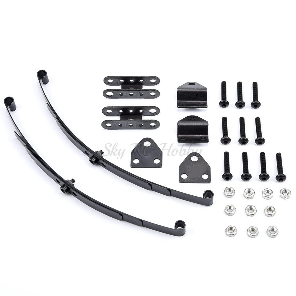 1/10 Rock Crawler Hard Leaf Spring Suspension Steel Bar for 1:10 RC Car D90 TF2 Axial SCX10 F350 RC 4WD Tamiya Axial Truck