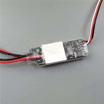 20a Brushes Dual-Way Esc for Remote Control Model Cars Boats Bi-Directional Electric Speed Control for 380 High Speed Motor DIY