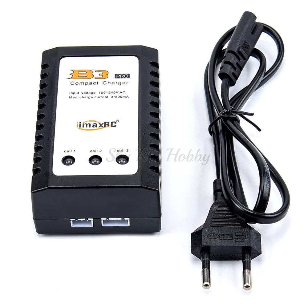 IMAX B3 PRO Lipo Battery Compact Charger 7.4V 11.1V 2S 3S 110-240V Lipo Power Supply Charger EU Plug for RC Helicopter Parts