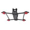 Brave HD5 5inch 225mm 225 FPV Racing Drone Quadcopter Freestyle Frame Kit with 5mm Arm TPU 3D Printing Part for Mark4 APEX Frame view 2