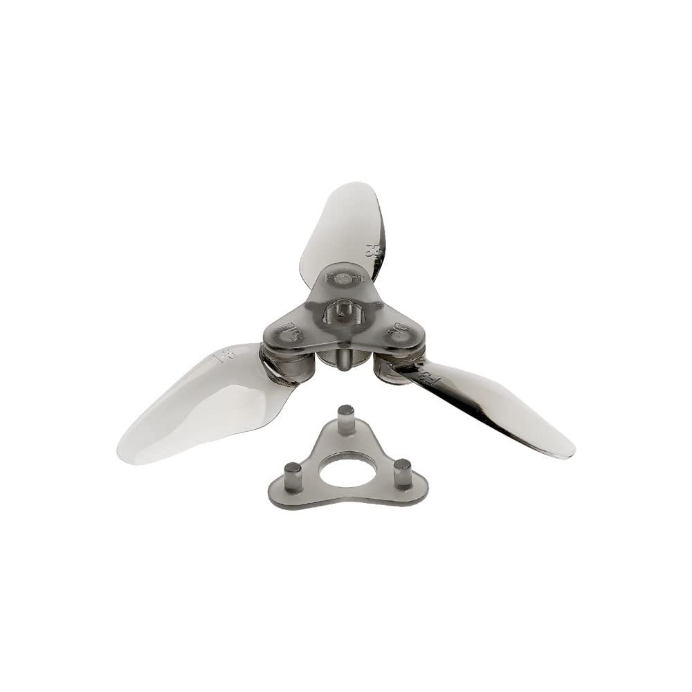 12Pairs DALPROP Fold F3 3046 3X4.6X3 3-Blade Folding PC Propeller for FPV Racing Freestyle 3inch Cinewhoop Ducted Drones