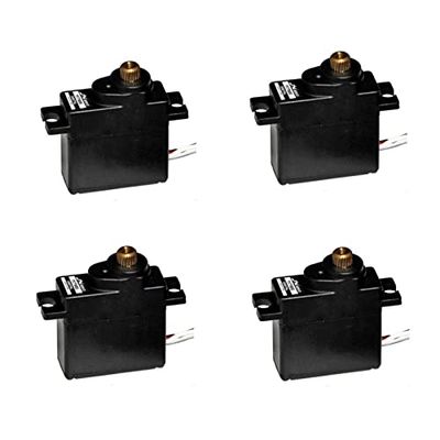 4PCS JX Servo PDI-1171MG 17g Digital Metal Gear Iron Core Servo 3.5KG for RC Airplane Helicopter Vehicle Car Robot DIY Parts