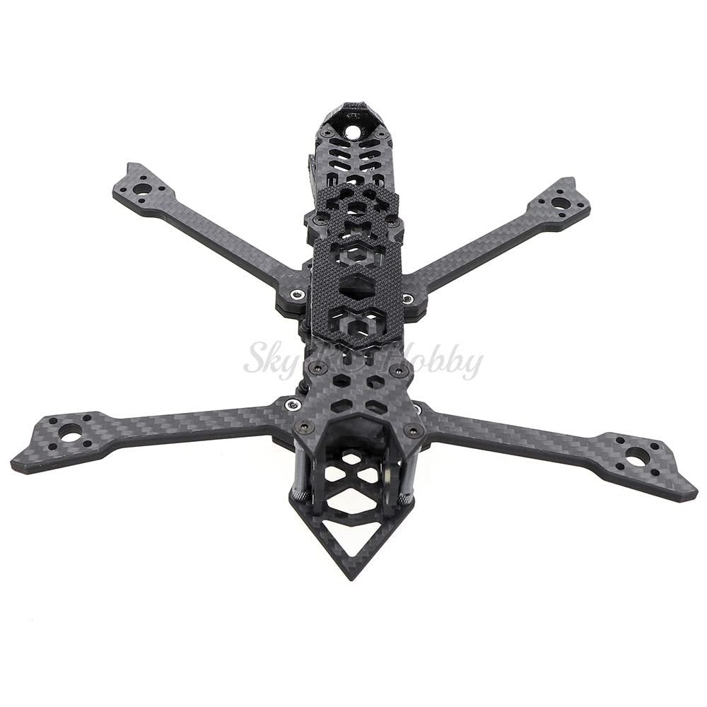 Assassin 5inch 222mm 222 Carbon Fiber Freestyle FPV Frame Kit with 5mm arm Low Gravity for RC FPV Racing Freestyle Drone