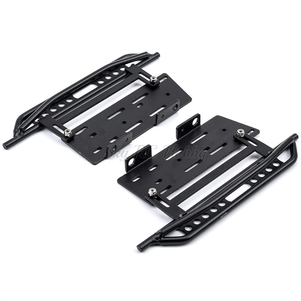 1 Pair Metal Side Pedal for 313 Wrangler RC Car Shell 1/10 1:10 Jeep Cherokee Wrangler Axial Scx10 90046 90047 Parts
