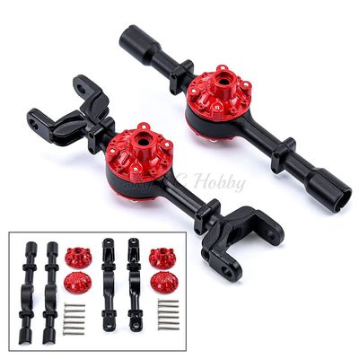 RC Car Front and Rear Assembly Axle Housing for Naughty Dragon Wpl Mn Four-Wheel Drive RC Parts