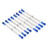 Midzooparts Metal Upgrade Pushrods with Rod Ends Links Turnbuckle for Traxxas 1/10 1:10 EREVO 2.0 E-Revo Revo Summit 5319X 5338R view 3