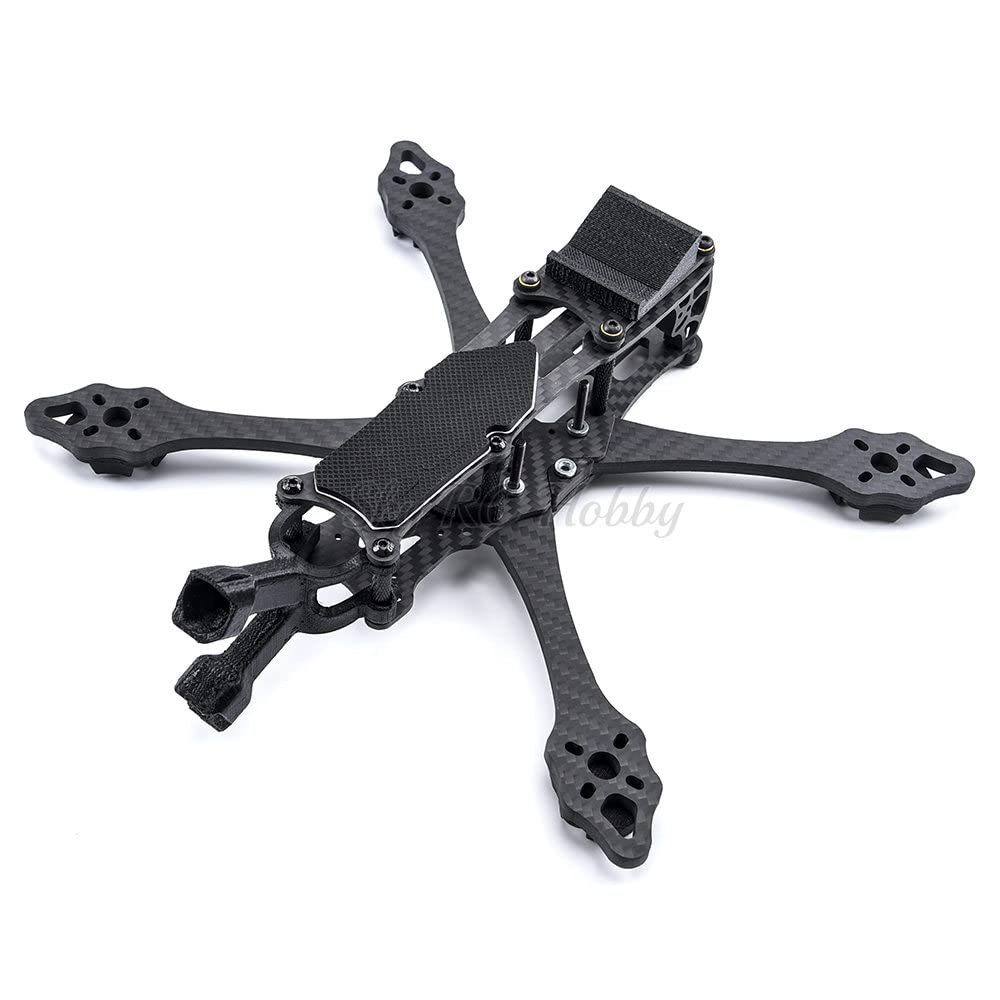 5inch 225 223mm Wheelbase X-Type Split Carbon Fiber Frame kit with 5mm Arm for FPV RC Racing Drone Upgraded NUMI QAV-S 225mm