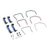 Anti-roll Bar Kit Front Rear Sway Bars for RC Car Traxxas Rustle Rally Slash Stampede Telluride 4x4 RC Parts view 2