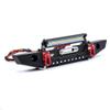 Metal Front Bumper with LED Light Bar for Traxxas TRX-4 TRX4 Axial Scx10 Scx10 II 90046 90047 1/10 1:10 RC Crawler Car view 2