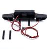 Metal Front Bumper with LED Light Bar for Traxxas TRX-4 TRX4 Axial Scx10 Scx10 II 90046 90047 1/10 1:10 RC Crawler Car view 4