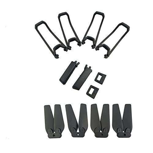 4PCS Propeller + 4PCS Landing Gear + 4PCS Propeller Guard Combo for E58 E58 S168 JY019 FPV Quadcopter Replacement DIY Parts