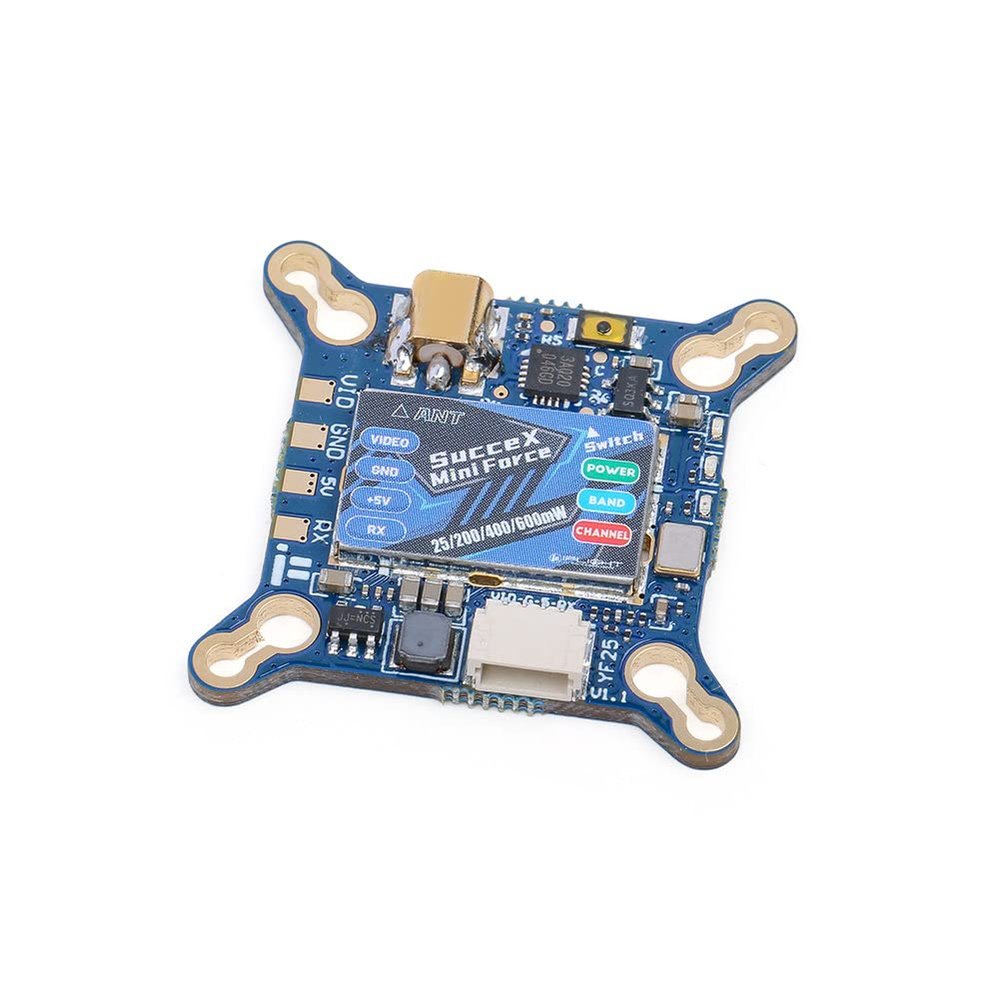 20X20mm 25X20mm SucceX Mini Force 5.8G 40CH PitMode 25mW 200mW 400mW 600mW VTX for FPV Racing Tinywhoop Cinewhoop Drones
