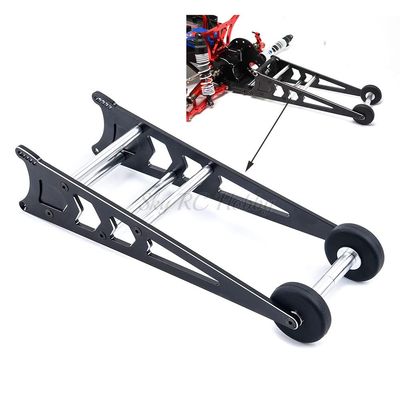 Aluminum Alloy Tail Wheel Head-up Wheelie Bar for 1/10 Traxxas Slash 2WD RC Car Modification Upgrade Part