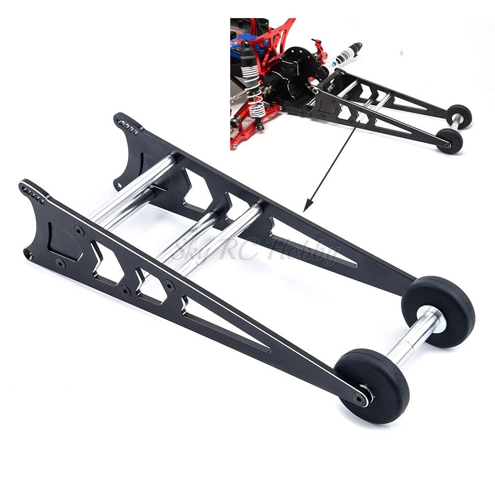 Aluminum Alloy Tail Wheel Head-up Wheelie Bar for 1/10 Traxxas Slash 2WD RC Car Modification Upgrade Part