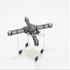 Carbon Fiber Mini Quadcopter Frame LJI 380 X4 380mm Wheelbase RC FPV Drone PCB Board with Aluminum Landing Gear Skid view 2