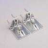1Pair RC Simulation Ship Model Aluminum Trim Tab Flaps 52x63mm CNC Water Pressure Plate DIY Accessories for Nitro Speed Boat view 3