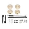4mm Widen Heavy Duty Wheel Hub Combiner CVD Joint Drive Shaft for 1:24 1/24 Axial SCX24 90081 RC Crawler Car Upgrade Parts view 2