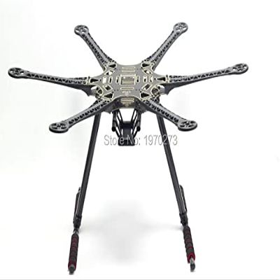 S550 F550 500 Upgrade PCB Carbon Fiber Hexacopter Frame Kit with Unflodable Landing Gear for FPV
