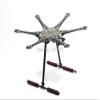 S550 F550 500 Upgrade PCB Carbon Fiber Hexacopter Frame Kit with Unflodable Landing Gear for FPV view 2