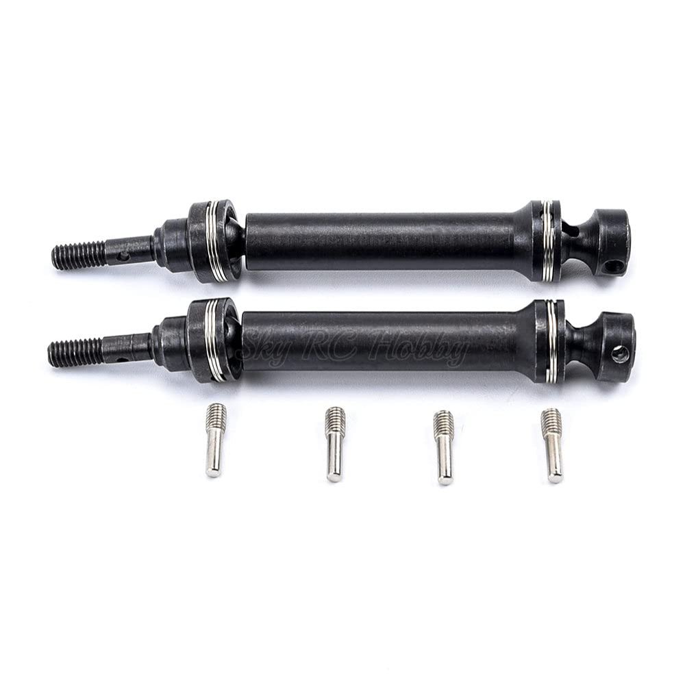 1 Set Steel Front/Rear CVD Drive Shaft for Traxxas 1/16 1:16 RC Mini E-Revo Summit Replacement Part 7151