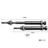 1 Set Steel Front/Rear CVD Drive Shaft for Traxxas 1/16 1:16 RC Mini E-Revo Summit Replacement Part 7151 view 2