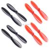 4pairs 55mm Blade Propeller Prop 1mm Mounting Hole for 7mm 8520 Coreless Motor DIY Micro Quadcopter view 1