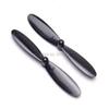 4pairs 55mm Blade Propeller Prop 1mm Mounting Hole for 7mm 8520 Coreless Motor DIY Micro Quadcopter view 4
