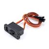 RC Switch Connectors 1Pcs Heavy Duty RC Switch with LED Display JR RC On Off Connectors Accessory for Receiver RC Accessories view 3