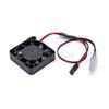 CNC Aluminum Alloy Material Cooling Fan with Thermal Sensor for 1/8 1/10 RC Buggy Car Motor Clamp Heatsink 4268 4274 Motors view 3