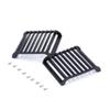 2Pcs Metal Front Lamp Guards Cover Guard Grille for 1/10 RC Crawler Car Traxxas TRX-4 view 2
