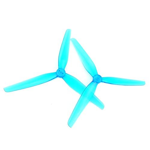 2Pairs HQPROP T5X2X3 5020 3-Blade PC Propeller for RC FPV Racing Freestyle 5inch Drones Replacement DIY Parts