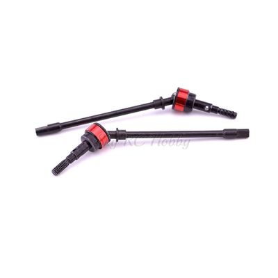 Hard Steel Front Axle CVD Drive Shaft for 1/10 RC Crawler Axial SCX10 Upgrade Option Parts Hop-Up 2PCS