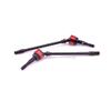 Hard Steel Front Axle CVD Drive Shaft for 1/10 RC Crawler Axial SCX10 Upgrade Option Parts Hop-Up 2PCS view 1