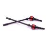 Hard Steel Front Axle CVD Drive Shaft for 1/10 RC Crawler Axial SCX10 Upgrade Option Parts Hop-Up 2PCS view 2