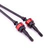 Hard Steel Front Axle CVD Drive Shaft for 1/10 RC Crawler Axial SCX10 Upgrade Option Parts Hop-Up 2PCS view 3