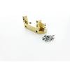 Metal Copper Brass Front Servo Load-Bearing Servos Fixed Base Mount for RC 1:10 1/10 TRAXXAS TRX4 Defender 82056-4 82066-4 view 3