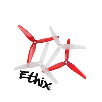 4sets HQ HQProp Ethix P4 Candy Cane 5.1x4x3 5140 5inch 3 Blade/tri-Blade Propeller Prop for FPV Racing Drone Part
