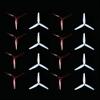 4sets HQ HQProp Ethix P4 Candy Cane 5.1x4x3 5140 5inch 3 Blade/tri-Blade Propeller Prop for FPV Racing Drone Part view 4