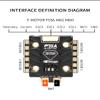 Ultra F55A Mini 55A 3-6S BLHeli_32 4in1 Brushless ESC ProShot1000 20x20 for RC FPV Racing Freestyle Drones view 4