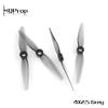 2Pairs HQPROP 4X2.5 Grey 4inch 2-Blade PC Propeller for RC FPV Racing 4inch Toothpick LR4 Micro Long Range Replacement Parts view 3