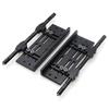 Adjustable Metal Foot Pedal Side Protection for 1/10 RC Crawler Car Traxxas TRX4 Defender SCX10 III AX103007 90046 D90 D110 view 2