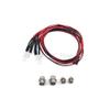 4pcs RC Model Drift Car LED Night 5mm & 3mm headlamps s LED Light LED for RC Car RC Parts view 3