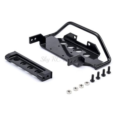 RC Car Parts Metal Front Bumper for 1:10 RC Crawler Traxxas TRX4 G500 TRX6 G63 6X6